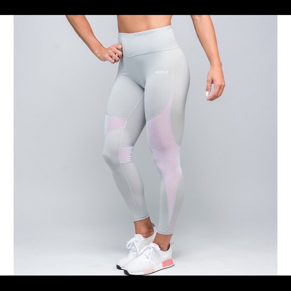Modus Apparel Reveal Mesh Leggings - Picture 1 of 7